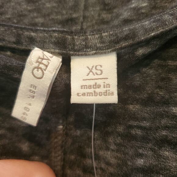 Cato xs womens charcoal gray tunic - Picture 8 of 11